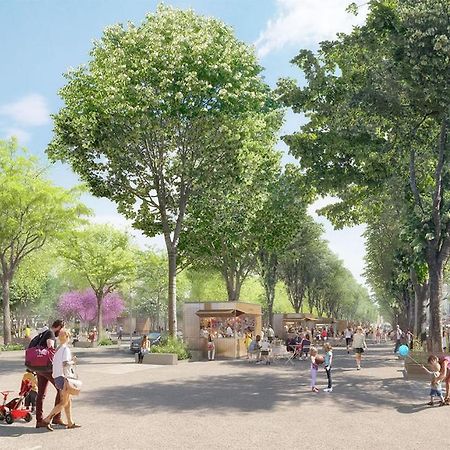 Quartier De Verdure "Cours Julien La Plaine "Chambre Privee Dans Appartement Marseilles Exterior foto
